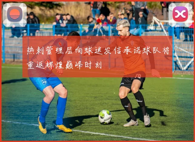 热刺管理层向球迷发信承诺球队将重返辉煌巅峰时刻