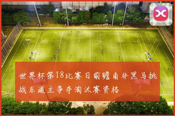 世界杯第18比赛日前瞻南非黑马挑战东道主争夺淘汰赛资格